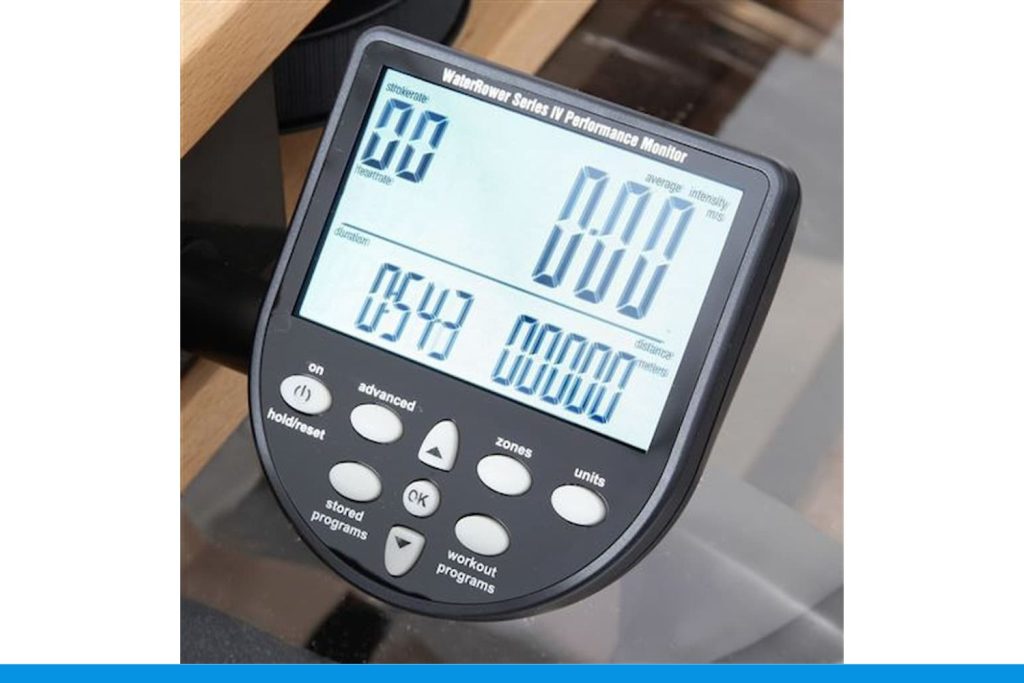 WaterRower Club Sport en ecran
