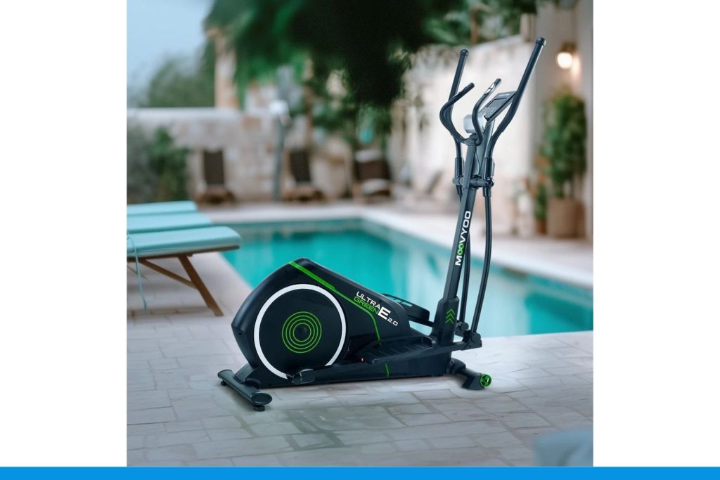 MOOVYOO Ultra Green E 2.0 support devant piscine