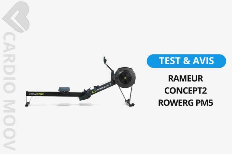 Concept2 RowErg noir PM5 test